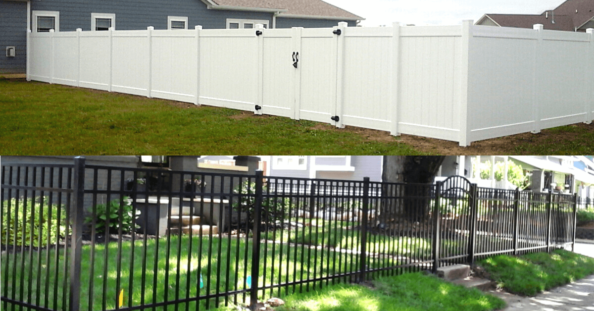 Comparing Aluminum & Vinyl Fencing